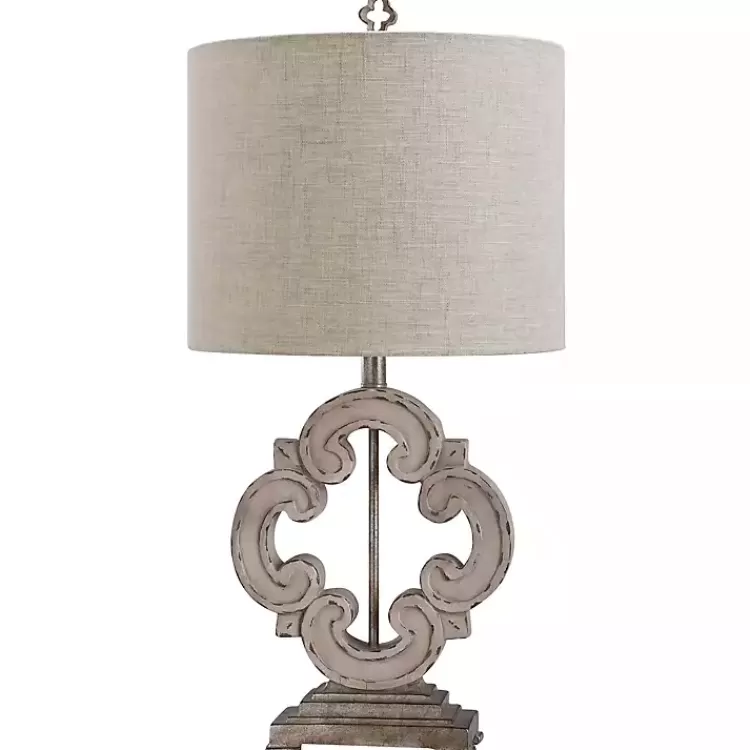 Cream Tuscany Sculptured Base Table Lamp>Kirklands Home Cheap