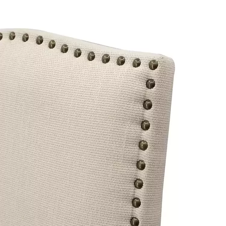 cream_upholstered_armless_dining_chairs_set_of__3.webp Cream Upholstered Armless Dining Chairs, Set of 2>Kirklands Home Cheap