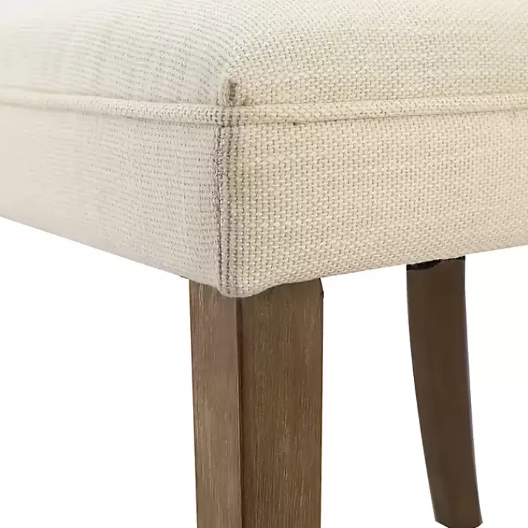 cream_upholstered_armless_dining_chairs_set_of__4.webp Cream Upholstered Armless Dining Chairs, Set of 2>Kirklands Home Cheap