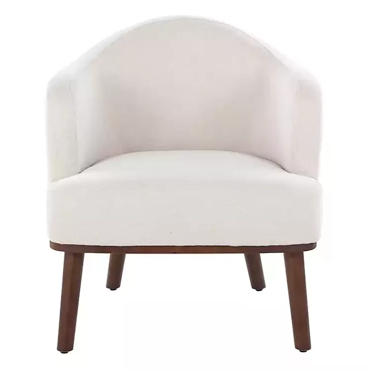 cream_upholstered_midcentury_modern_accent_chair_4.webp Cream Upholstered Midcentury Modern Accent Chair>Kirklands Home Outlet