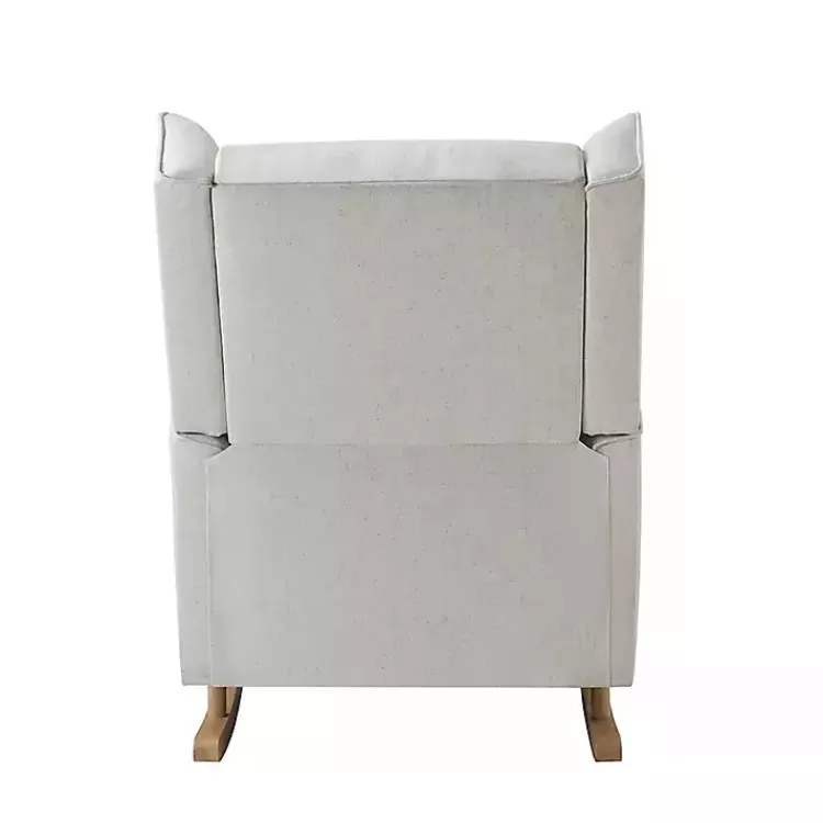 cream_upholstered_wingback_rocking_chair_4.webp Cream Upholstered Wingback Rocking Chair>Kirklands Home Cheap