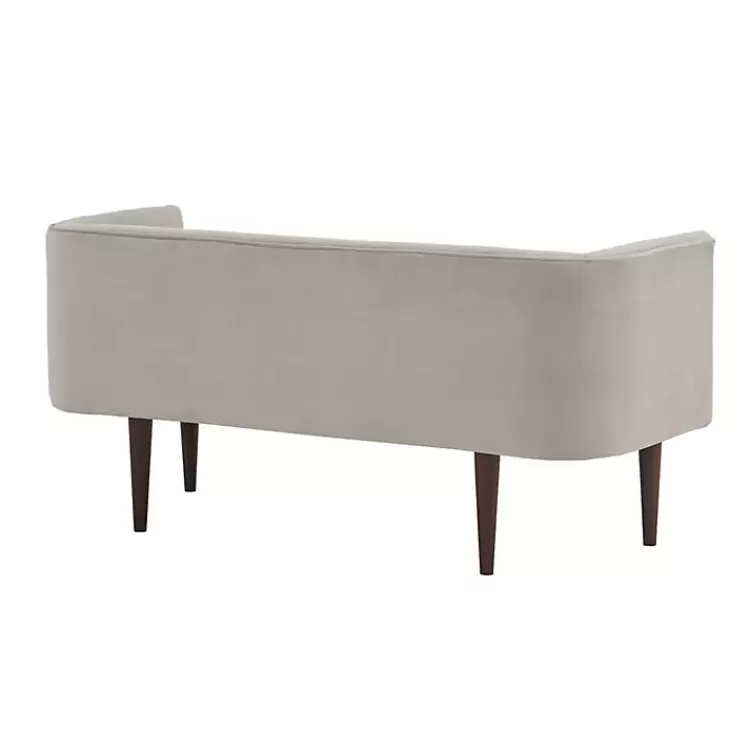 cream_velvet_low_back_transitional_settee_4.webp Cream Velvet Low Back Transitional Settee>Kirklands Home Best Sale