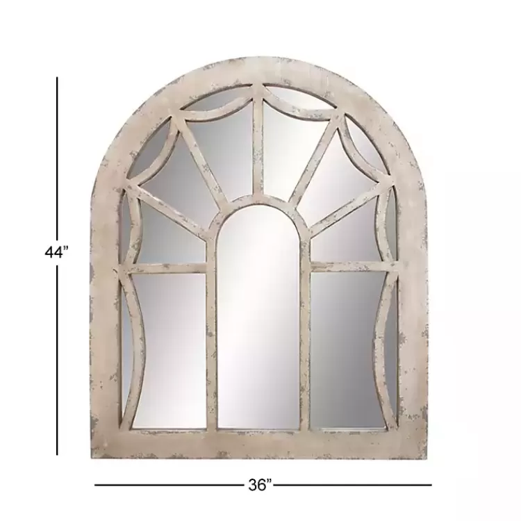 cream_vintage_fir_wood_arch_framed_mirror_4.webp Cream Vintage Fir Wood Arch Framed Mirror>Kirklands Home Sale