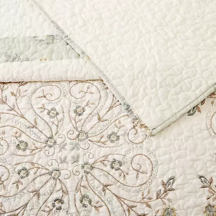 cream_vintage_treasure_king_bedspread_3.webp Cream Vintage Treasure King Bedspread>Kirklands Home Cheap