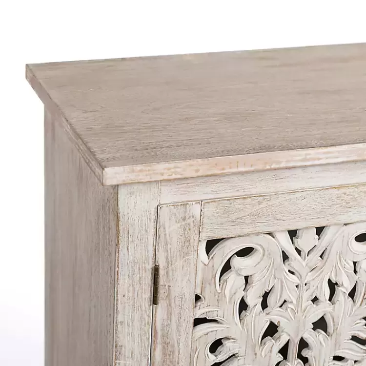 cream_washed_wood_carved_door_cabinet_5.webp Cream Washed Wood Carved Door Cabinet>Kirklands Home Fashion