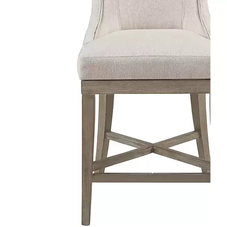 cream_wingback_swivel_seat_counter_stool_5.webp Cream Wingback Swivel Seat Counter Stool>Kirklands Home Fashion
