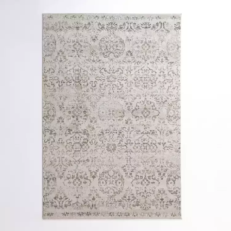 Cream Winn Medallion Area Rug, 5x8>Kirklands Home Store