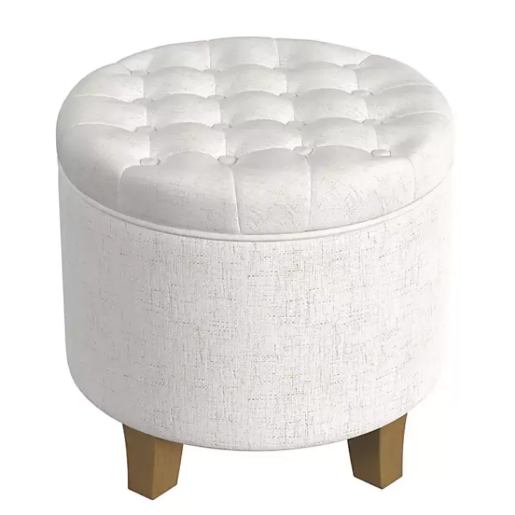 cream_woven_upholstered_tufted_storage_ottoman_2.webp Cream Woven Upholstered Tufted Storage Ottoman>Kirklands Home Cheap