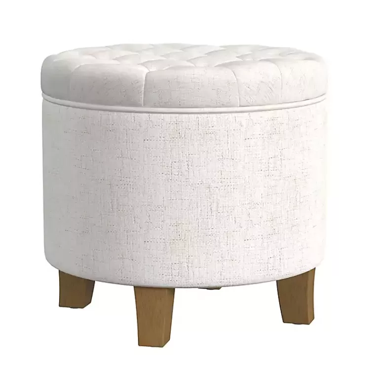 cream_woven_upholstered_tufted_storage_ottoman_3.webp Cream Woven Upholstered Tufted Storage Ottoman>Kirklands Home Cheap