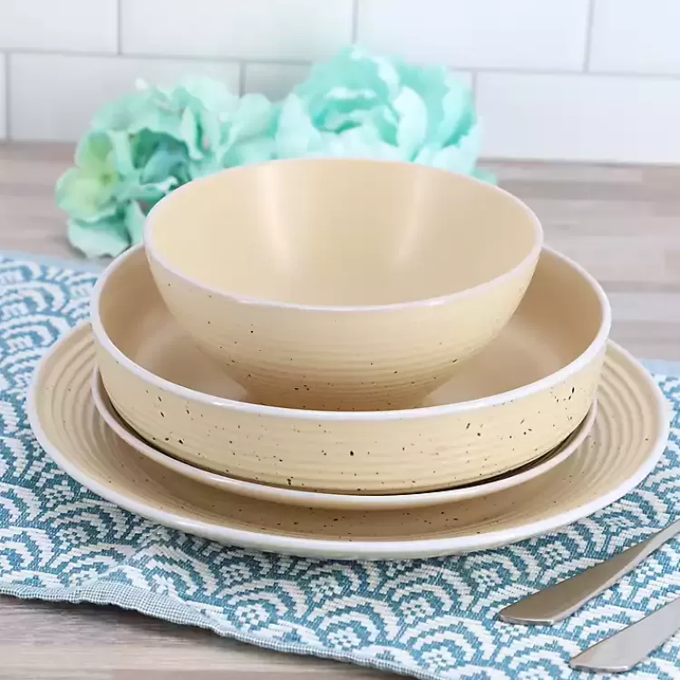 Cream Emilia Stoneware 16pc. Dinnerware Set>Kirklands Home Shop