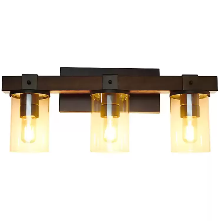 Crossbeam Vanity Flushed Mount Shade>Kirklands Home Clearance