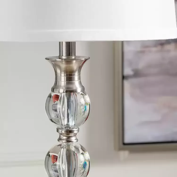 crystal_and_silver_metal_floor_lamp_5.webp Crystal and Silver Metal Floor Lamp>Kirklands Home Best