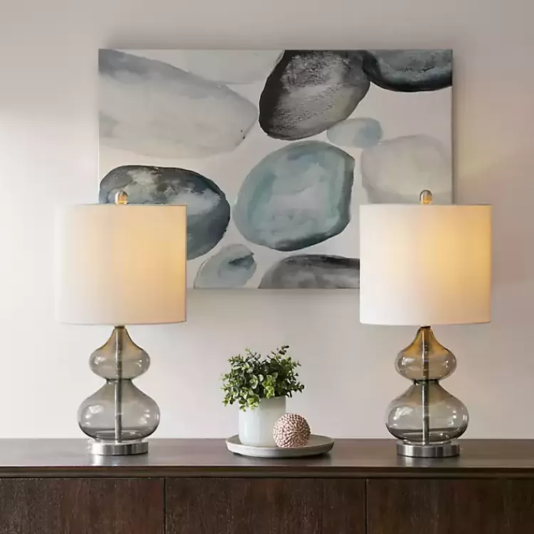 Curved Glass Table Lamps, Set of 2>Kirklands Home Hot