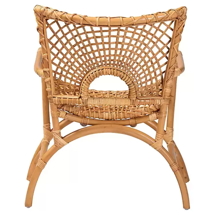 curved_natural_rattan_woven_accent_chair_4.webp Curved Natural Rat Woven Accent Chair>Kirklands Home Flash Sale