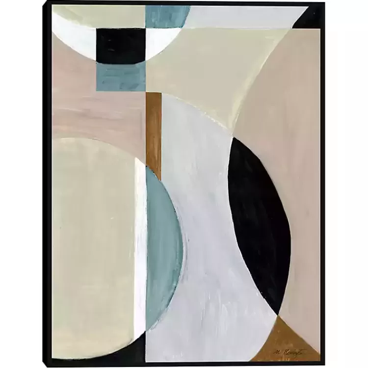 Curved Vision Framed Canvas Art Print>Kirklands Home Store