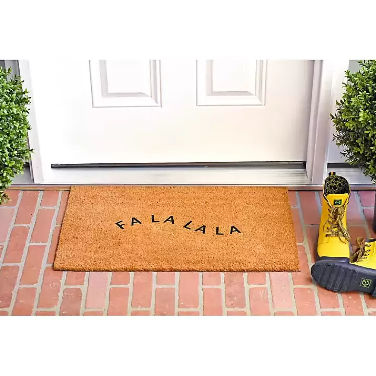 curvy_fa_la_la_coir_doormat_2.webp Curvy Fa La La Coir Doormat>Kirklands Home Cheap