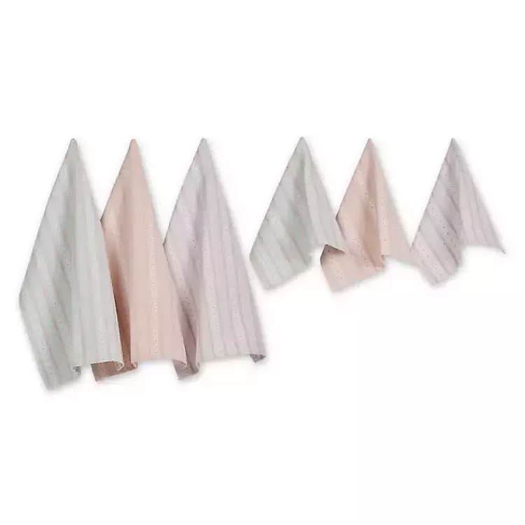 Daisy Dobby 6-pc. Dish Towel and Cloth Set>Kirklands Home Outlet