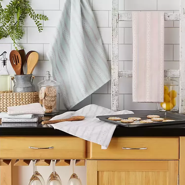 daisy_dobby_pc_dish_towel_and_cloth_set_5.webp Daisy Dobby 6-pc. Dish Towel and Cloth Set>Kirklands Home Outlet