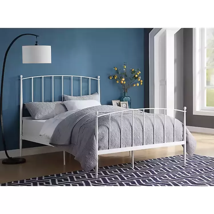 daisy_white_modern_arch_queen_bed_frame_2.webp Daisy Modern Arch Queen Bed Frame>Kirklands Home Outlet