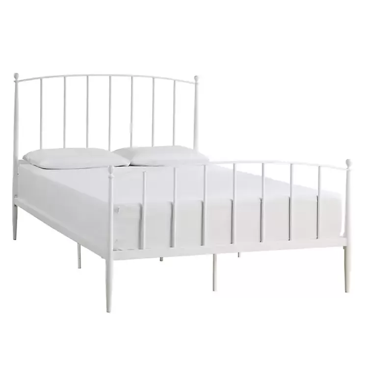 daisy_white_modern_arch_queen_bed_frame_4.webp Daisy Modern Arch Queen Bed Frame>Kirklands Home Outlet