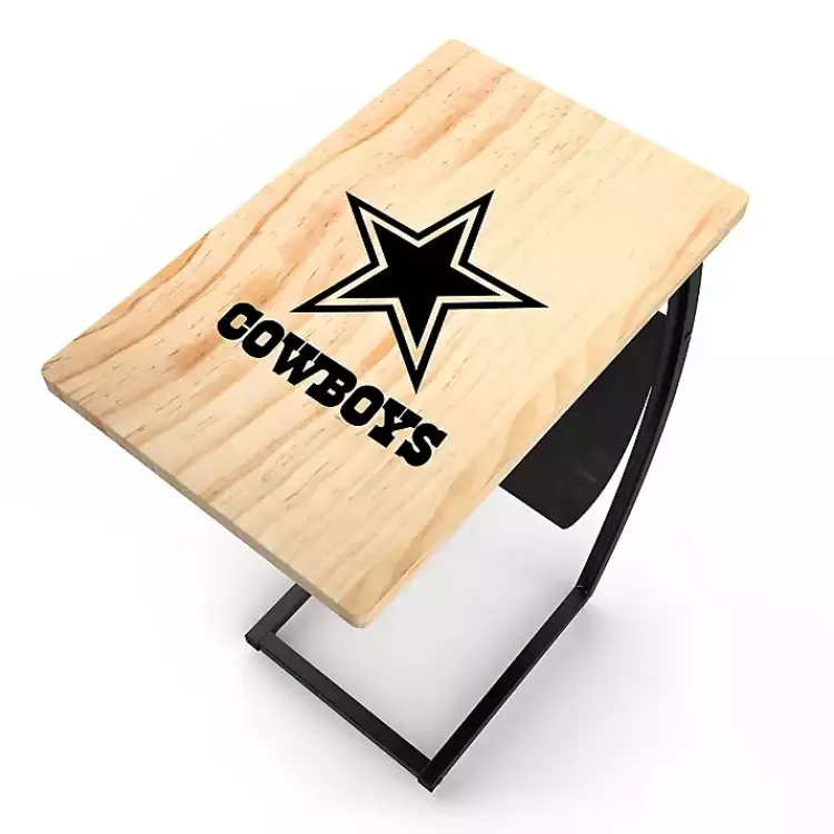 Dallas Cowboys Wood C-Table>Kirklands Home Cheap