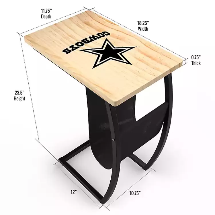 dallas_cowboys_wood_ctable_2.webp Dallas Cowboys Wood C-Table>Kirklands Home Cheap