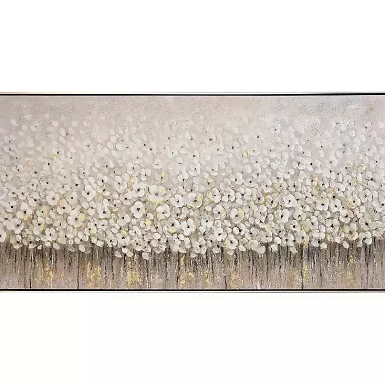 Dancing Flowers Textured Canvas Art Print>Kirklands Home Sale