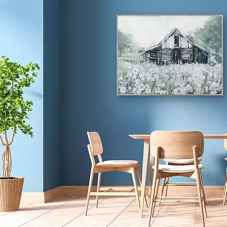 Dandelion Barn Framed Canvas Art Print>Kirklands Home Flash Sale