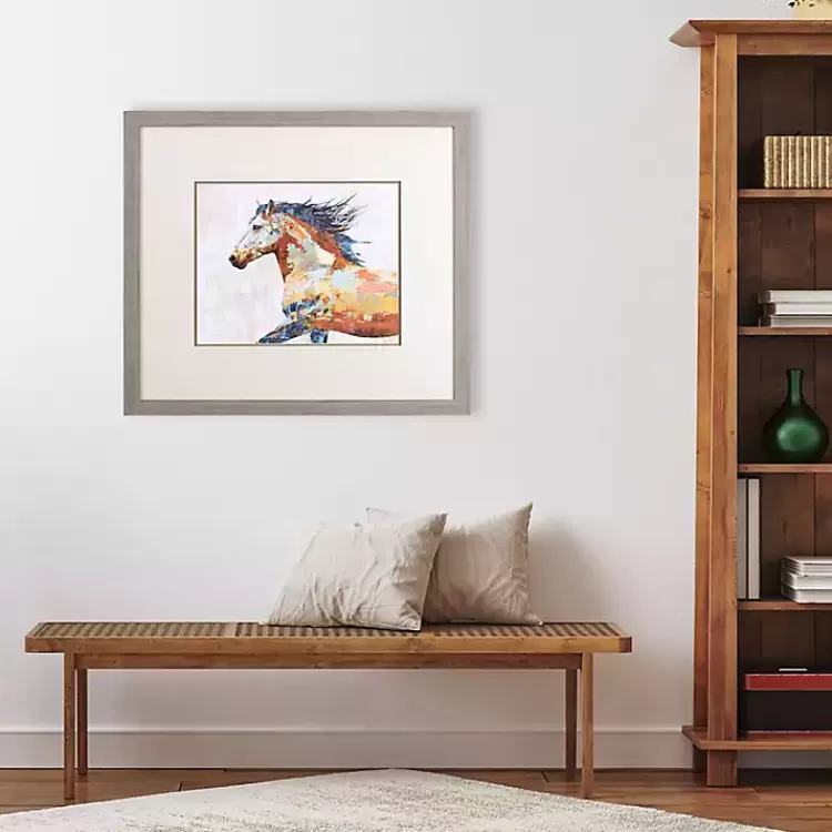 Dappled Horse II Framed Art Print>Kirklands Home Fashion