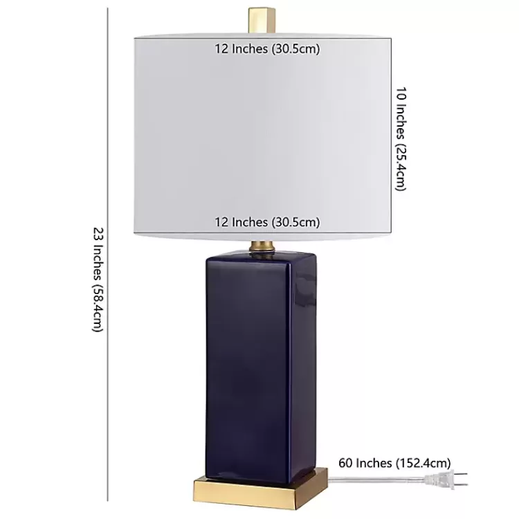 dark_blue_ceramic_square_wendi_table_lamp_2.webp Dark Blue Ceramic Square Wendi Table Lamp>Kirklands Home Fashion