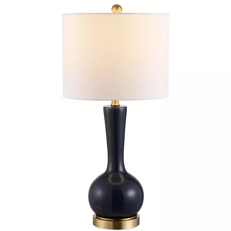 Dark Blue Glass Gaetna Table Lamp>Kirklands Home Cheap