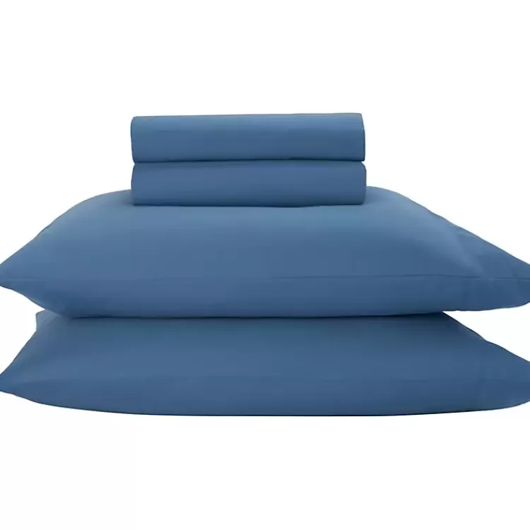 Dark Microfiber 4-pc. Queen Sheet Set>Kirklands Home Outlet