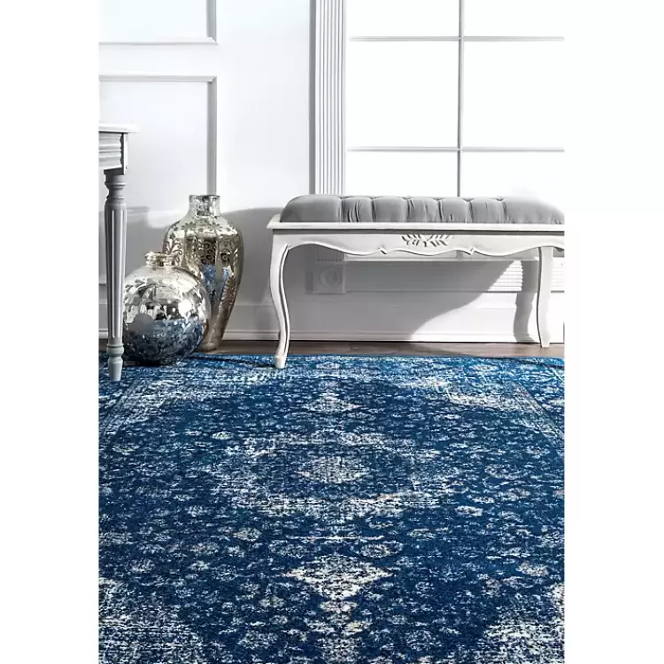 dark_blue_verona_area_rug_x_2-1.webp Dark Verona Area Rug, 5x7>Kirklands Home Outlet