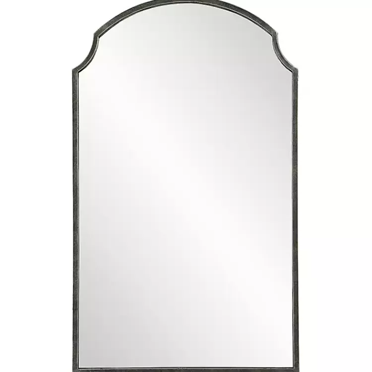 Dark Bronze Arched Scallop Edge Wall Mirror>Kirklands Home Hot