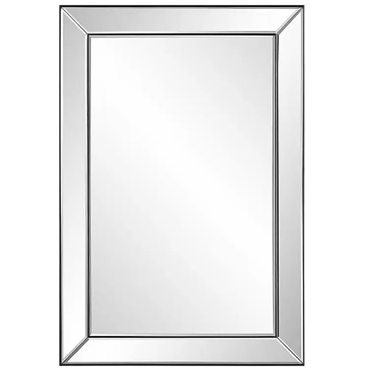 Dark Bronze Bevel Rectangle Wall Mirror>Kirklands Home Store