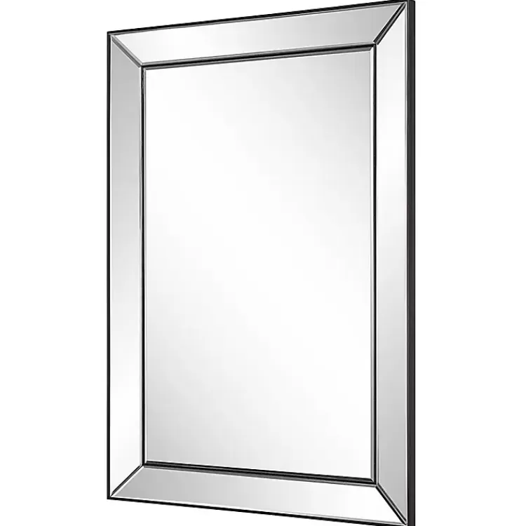 dark_bronze_bevel_rectangle_wall_mirror_3.webp Dark Bronze Bevel Rectangle Wall Mirror>Kirklands Home Store