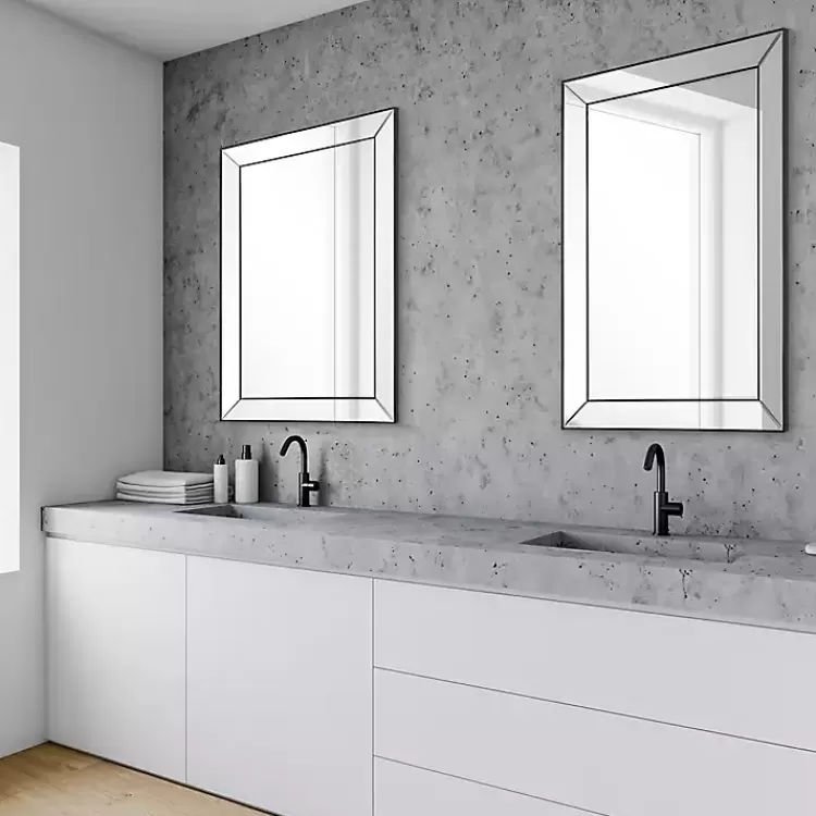 dark_bronze_bevel_rectangle_wall_mirror_4.webp Dark Bronze Bevel Rectangle Wall Mirror>Kirklands Home Store