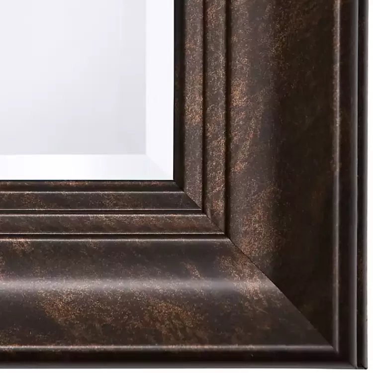 Dark Bronze Rectangular Frame Wall Mirror>Kirklands Home Online
