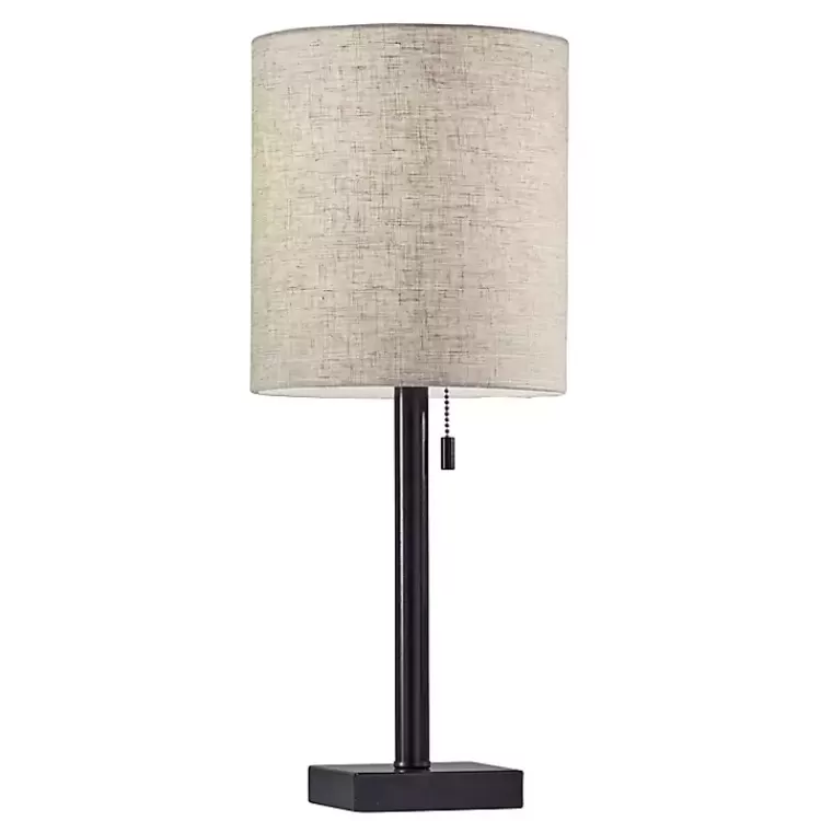 Dark Bronze Square Base Table Lamp>Kirklands Home Discount
