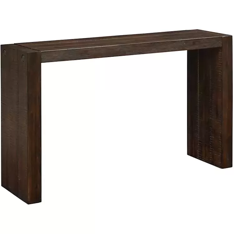 Dark Distressed Wood Console Table>Kirklands Home Hot