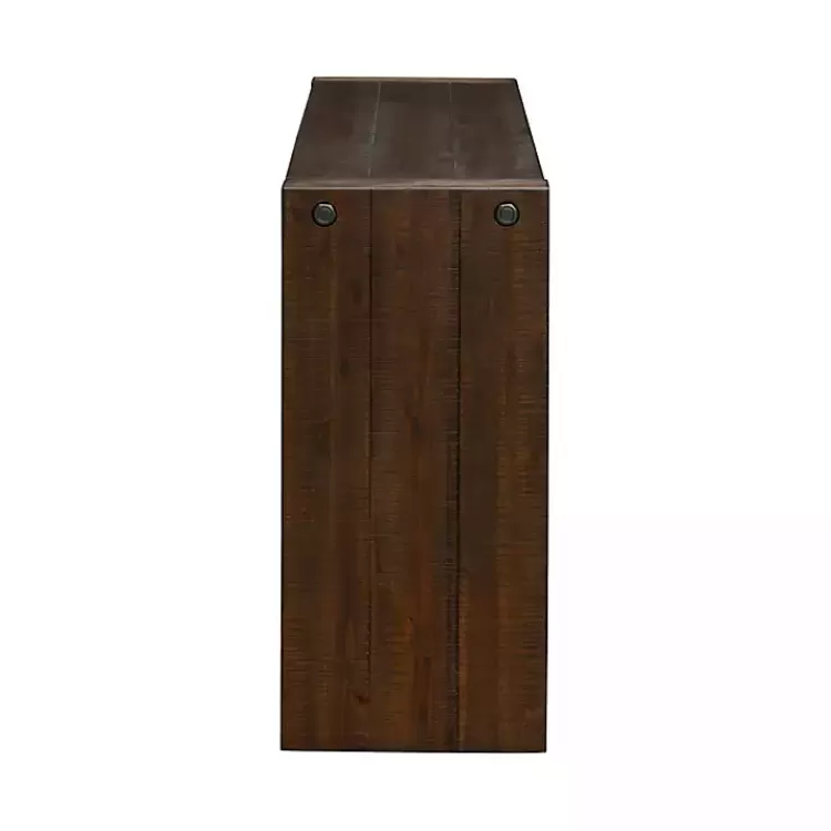 dark_brown_distressed_wood_console_table_3.webp Dark Distressed Wood Console Table>Kirklands Home Hot