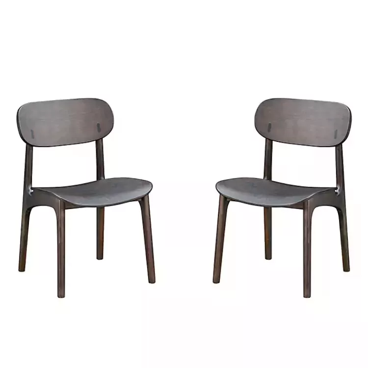 Dark Mid-Century Modern Chairs, Set of 2>Kirklands Home Online