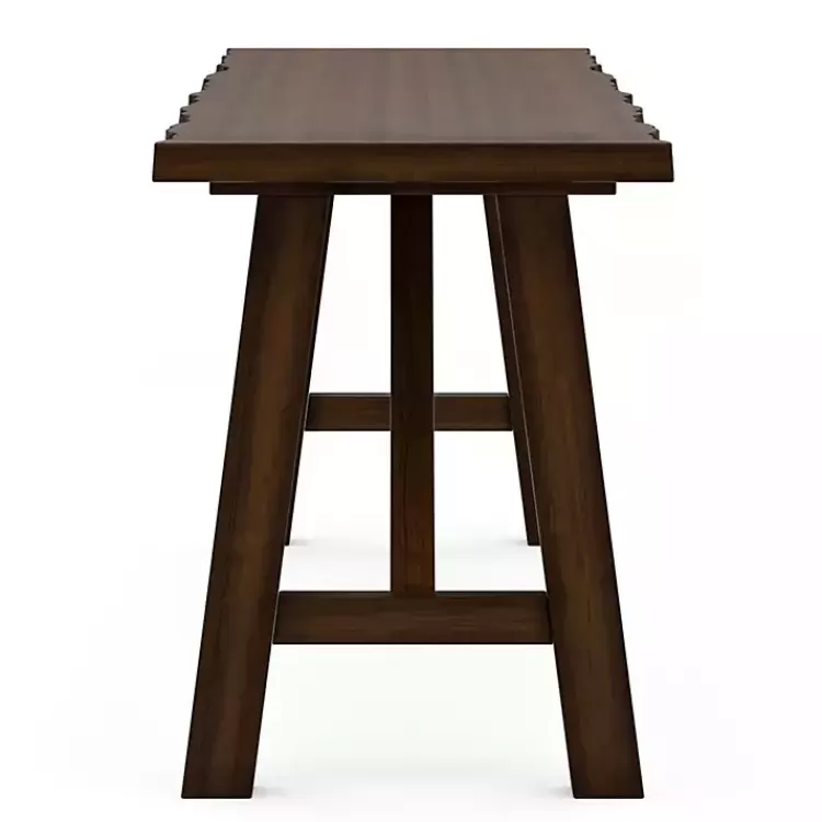 dark_brown_wood_live_edge_bench_2.webp Dark Wood Live Edge Bench>Kirklands Home Flash Sale