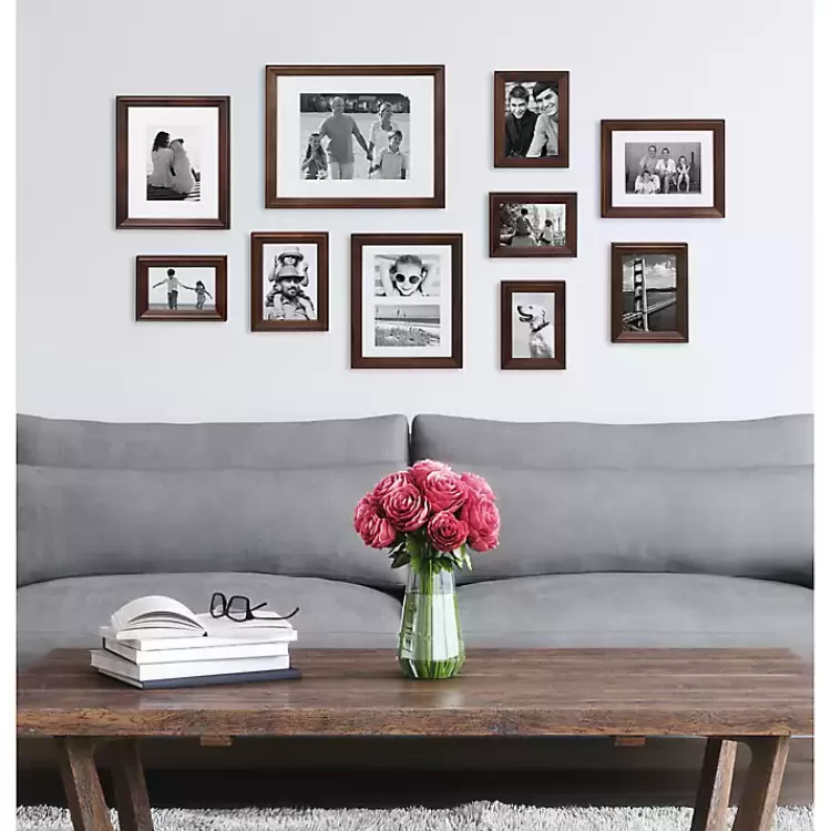 dark_brown_wood_pc_gallery_wall_frame_set_6.webp Dark Wood 10-pc. Gallery Wall Frame Set>Kirklands Home Shop