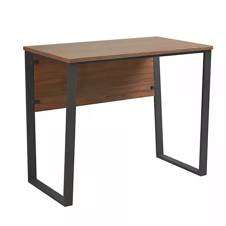 Dark Coffee Wood Computer Desk>Kirklands Home New