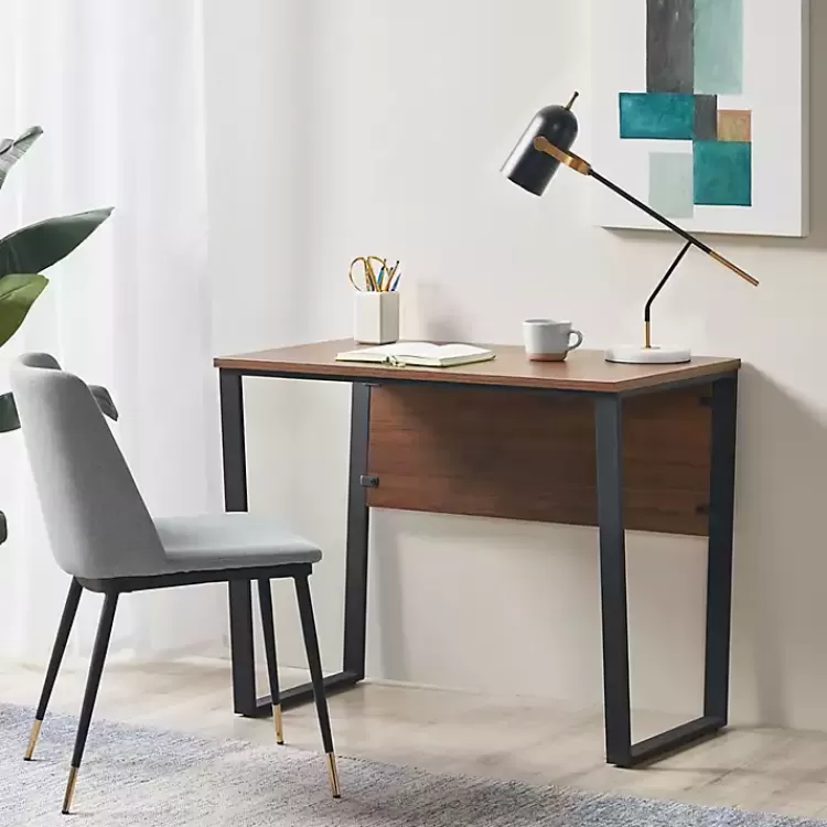 Dark Coffee Wood Computer Desk>Kirklands Home New