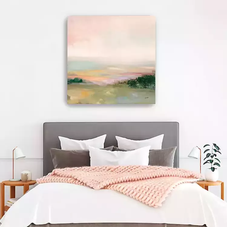 Dark Glowing Valley Canvas Art Print, 40x40 in.>Kirklands Home New
