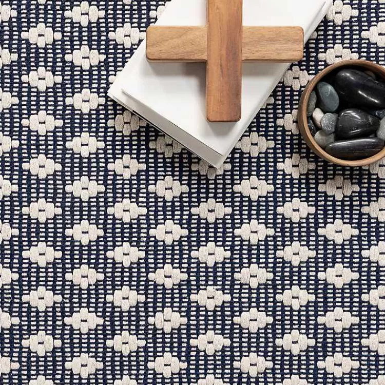 dark_gray_and_ivory_dainty_diamond_area_rug_x_5.webp Dark Gray and Ivory Dainty Diamond Area Rug, 8x10>Kirklands Home Flash Sale