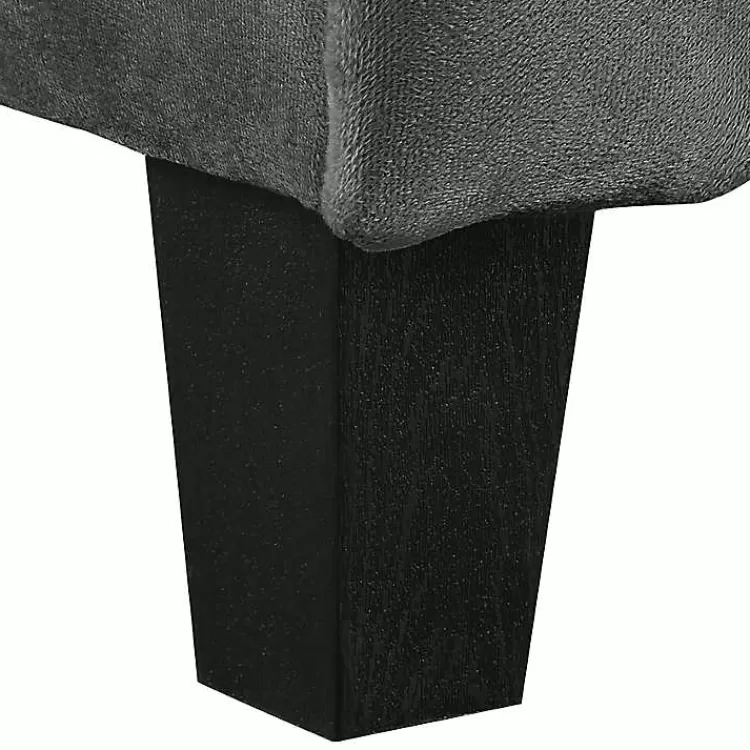 dark_gray_kelly_microfiber_rolled_arm_loveseat_7.webp Dark Kelly Microfiber Rolled Arm Loveseat>Kirklands Home Cheap