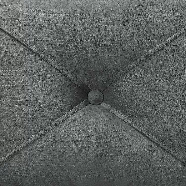dark_gray_kelly_microfiber_rolled_armchair_9.webp Dark Kelly Microfiber Rolled Armchair>Kirklands Home Store